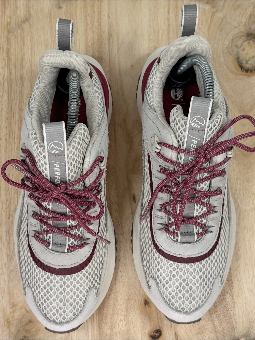 Timberland Year of the Snake Motion Access Waterproof Sneaker Tan Burgundy 9